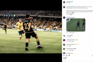 伍小海庆祝洛杉矶FC进军世俱杯：很荣幸在如此重要的比赛完成首秀