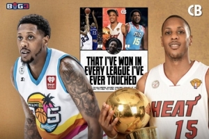 韦德谈查尔莫斯BIG3绝杀夺冠：他在高中、大学、NBA都拿了冠军