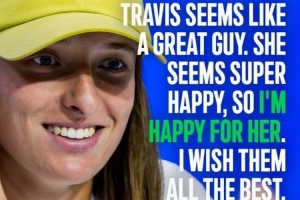 斯瓦泰克祝福霉霉订婚：我为她感到开心，因为她值得最好的