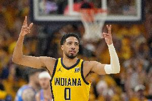 哈利伯顿：我两次做核磁医生都说不担心我的跟腱 最后他也很惊讶