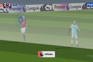 VAR这划线图？？伯恩利单刀破门，边裁和VAR均认定越位在先