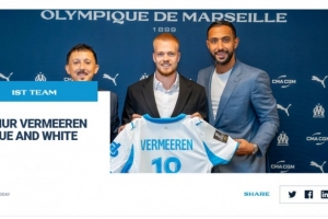 官方：马赛签下莱比锡中场费尔梅伦 据悉300万欧租借+选择买断