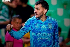 马竞出品安赫尔-科雷亚加盟墨超老虎大学后，10场比赛打入8球