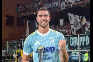 替补头槌打进制胜球！官方：弗拉霍维奇当选尤文vs热那亚全场最佳