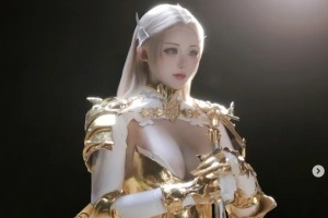 韩援Yasal最新COS美图：高贵冷艳的气质绝了！