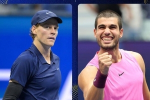 辛纳&阿卡连续三个大满贯决赛相遇，此前两人各夺得1个冠军