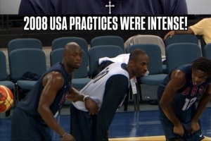 韦德：詹科瓜一队！梦八真正的硬仗是队内训练&比赛反而轻松