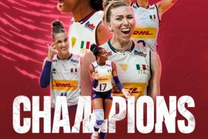 恐怖36连胜！意大利女排包揽世界联赛+奥运会+世锦赛三大赛冠军