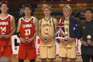 入选最佳阵容！张懿赵杰场均16.2分4.5板4.5助 张子一11.2分8.5板