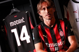 莫德里奇：米兰队友教练都欢迎我，这是世界上最伟大的俱乐部之一