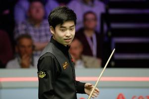 斯诺克英格兰公开赛第3轮，斯佳辉4-2战胜刘洪宇晋级