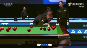 历史第二人！特鲁姆普轰出职业生涯第1100杆破百，仅次于奥沙利文