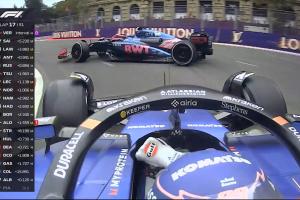 第17圈，阿尔本超车时撞到科拉平托，被赛会罚时10秒