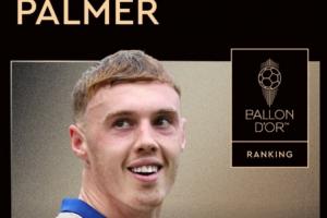 第8是否合理？23岁帕尔默上赛季：双冠+英超第4，52场18球14助