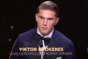 获盖德穆勒奖！约克雷斯：感谢上赛季葡体每个人，让我有机会获奖