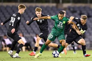 国安官方：面对澳超球队的身体对抗强度，球队明显不太适应