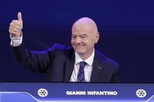 FIFA主席：意大利必须有最美的球场，如果做不到每个人都该回家