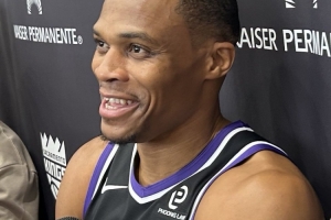 是什么激励自己继续征战？威少：打球过程中获得的纯粹的乐趣