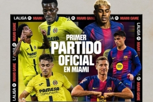 每体：巴萨vs黄潜的海外赛时间可能与美国大学橄榄球赛撞车