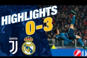 打服对手！18年欧冠，C罗上演惊天倒钩，皇马3-0客场完胜尤文