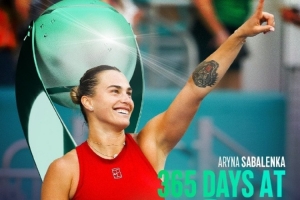 统治力！萨巴伦卡连续52周占据世界第一，总周数来到60周