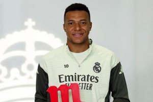 姆巴佩：很荣幸再次当选皇马月最佳，希望在国家德比中取胜