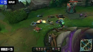 教练组表情对了！BLG众人看Knight加里奥驰越上路击杀两人后呼唤随后抱头