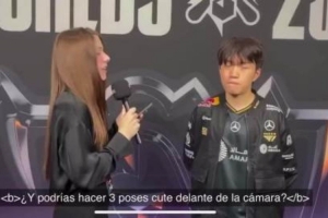 离谱keria没有摆pose就被记者抱怨 引网友不满后诅咒T1输比赛