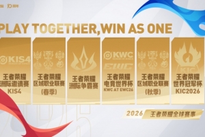 王者荣耀公布2026年国际赛事：六场国际赛 从区域赛场到世界之巅
