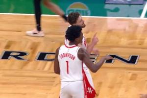 我的三双啊申京拿到第9个助攻后边下场边说：我还需要1个助攻