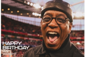 阿森纳官方祝伊恩-赖特62岁生日快乐：真正的枪手传奇