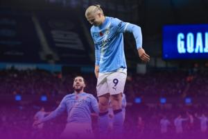 没了哈宝家得垮！曼城英超20球哈兰德13个，排第2的是伯恩利后卫