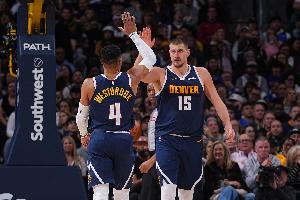 约基奇：我和威少合作时间短但默契十足 他是未来名人堂成员