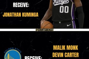 有搞头吗？库明加去国王换蒙克+卡特+1首轮2次轮