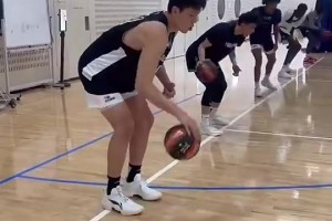 全是在打基础！杨瀚森昔日赴澳特训，当时运球的基本功还被群嘲了