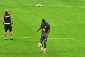 拉什福德：听说加盟巴萨要考颠球，轻松拿捏