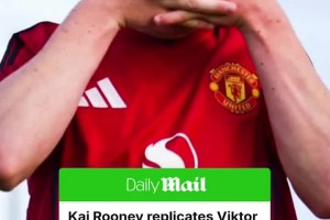 迷弟+1？鲁尼儿子在曼联U16进球后做出约克雷斯同款庆祝