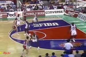 不愧是战神！刘玉栋1994年对梦二16分4板3助全能表现！王者投篮！