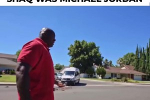 名场面！奥尼尔送披萨被认成乔丹，奥尼尔：我比乔丹厉害！