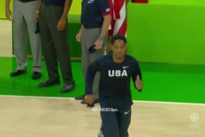 郭艾伦，易建联惊艳表现！这是中国男篮上一次遇到美国队！