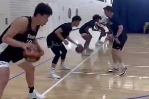 全是在打基础！杨瀚森昔日赴澳特训，当时运球基本功还被网友嘲笑