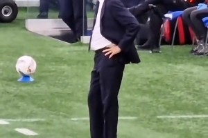 重温小因扎吉国米名场面：突然鬼畜吓第四官员一跳